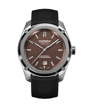 Formex - 0330.1.6351.910  Essence Automatic Chronometer Brown / Rubber