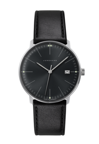 Junghans - 041/4465.00  Max Bill Quartz Black Stick