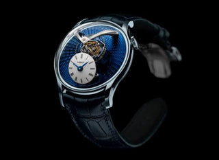 MB&F - 06.TAL.BLG  Legacy Machine Thunderdome The Hour Glass Tantalum / Blue