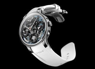 MB&F - 07.TR.BU  Legacy Machine Perpetual Evo Ice Blue