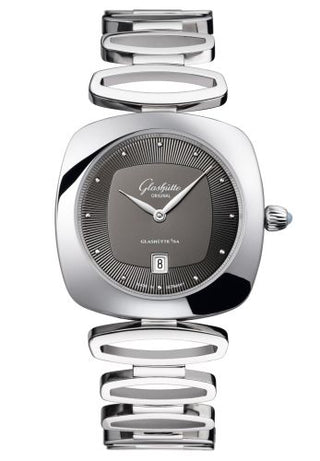 Glashütte Original - 1-03-01-14-02-14  Pavonina Date Stainless Steel / Grey / Bracelet