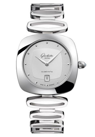 Glashütte Original - 1-03-01-15-02-14  Pavonina Date Stainless Steel / Silver / Bracelet