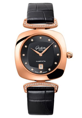 Glashütte Original - 1-03-01-28-05-30  Pavonina Date Red Gold / Diamond / Black / Alligator