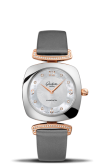 Glashütte Original - 1-03-02-04-16-34  Pavonina Stainless Steel / Red Gold / MOP / Calf