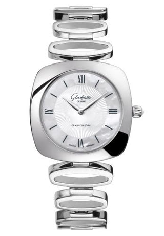 Glashütte Original - 1-03-02-05-02-14  Pavonina Stainless Steel / MOP / Bracelet