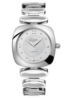 Glashütte Original SeaQ Panorama Date Stainless Steel / Green / Rubber / Folding (1-03-02-10-02-14)