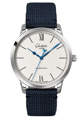 Glashütte Original - 1-36-01-01-02-34  Senator Excellence Stainless Steel / Silver / Synthetic