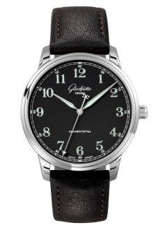 Glashütte Original - 1-36-01-03-02-01  Senator Excellence Stainless Steel / Black / Calf - Pin