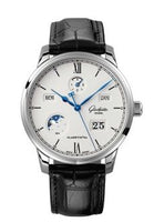 Glashütte Original Senator Cosmopolite Stainless Steel / Silver-Arabic / Bracelet (1-36-02-01-02-61)