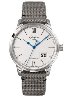 Glashütte Original - 1-36-03-01-02-36  Senator Excellence Panorama Date Stainless Steel / Silver / Synthetic - Folding