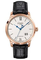 Glashütte Original Senator Excellence Panorama Date Stainless Steel / Silver / Synthetic - Folding (1-36-03-02-05-61)