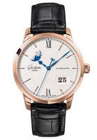 Glashütte Original Senator Excellence Stainless Steel / Silver / Synthetic - Folding (1-36-04-02-05-61)