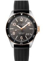 Glashütte Original SeaQ Panorama Date Stainless Steel / Red Gold / Grey / Rubber / Pin (1-36-13-04-91-33)