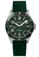 Glashütte Original SeaQ Panorama Date Stainless Steel / Green / Textile / Folding (1-36-13-07-83-06)