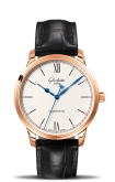 Glashütte Original - 1-36-59-02-05-01  Senator Excellence Red Gold / Silver / Alligator / Pin