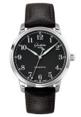 Glashütte Original - 1-36-59-03-02-01  Senator Excellence Stainless Steel / Black / Calf / Pin