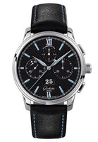 Glashütte Original Senator Chronograph Panorama Date Stainless Steel / Black / Bracelet (1-37-01-03-02-35)