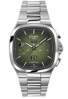 Glashütte Original Seventies Chronograph Panorama Date Grey / Nubuck / Folding (1-37-02-09-02-70)