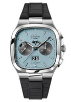 Glashütte Original Seventies Chronograph Panorama Date Blue / Bracelet (1-37-02-13-02-63)