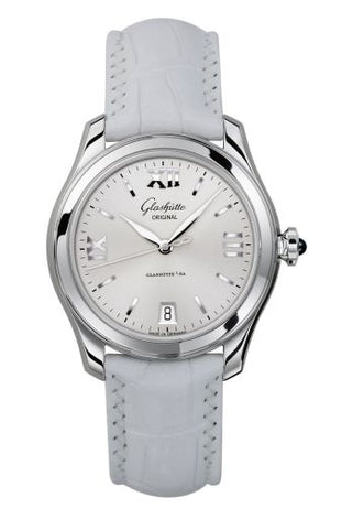 Glashütte Original - 1-39-22-02-02-04  Lady Serenade Stainless Steel / Silver / Alligator / Folding