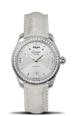 Glashütte Original - 1-39-22-02-22-44  Lady Serenade Stainless Steel / Diamond / Silver / Alligator / Pin