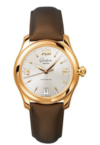 Glashütte Original - 1-39-22-04-01-04  Lady Serenade Rose Gold / Silver / Calf / Calf / Folding