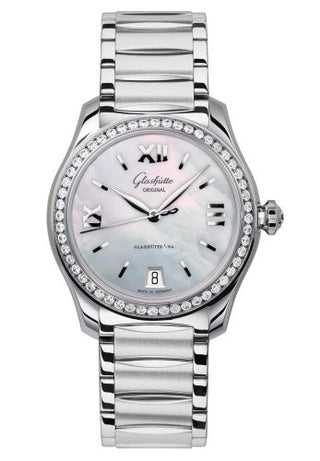 Glashütte Original - 1-39-22-08-22-34  Lady Serenade Stainless Steel / Diamond / MOP / Bracelet