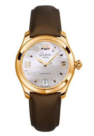 Glashütte Original - 1-39-22-09-01-04  Lady Serenade Rose Gold / MOP / Calf / Folding