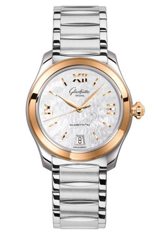 Glashütte Original - 1-39-22-09-06-34  Lady Serenade Stainless Steel / Rose Gold / MOP / Bracelet