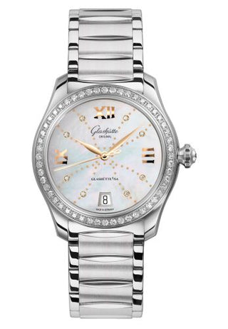 Glashütte Original - 1-39-22-12-22-34  Lady Serenade Stainless Steel / MOP - Index Line / Bracelet