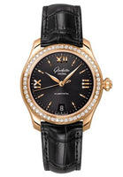 Glashütte Original Lady Serenade Stainless Steel / Rose Gold / MOP / Alligator / Folding (1-39-22-18-11-04)