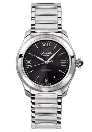 Glashütte Original - 1-39-22-20-02-34  Lady Serenade Stainless Steel / Black / Bracelet