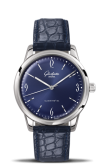 Glashütte Original - 1-39-52-06-02-04  Sixties Stainless Steel / Blue / Alligator / Pin