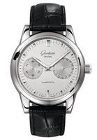 Glashütte Original Senator Hand Date Stainless Steel / Silver / Bracelet (1-39-58-02-02-04)