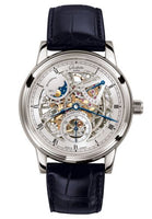 Glashütte Original Senator Moon Phase White Gold / Skeleton / Alligator / Folding (1-49-13-15-04-01)