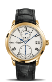 Glashütte Original - 1-58-01-01-01-04  Senator Chronometer Rose Gold / Silver / Alligator / Folding