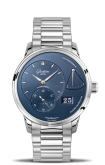 Glashütte Original - 1-65-01-12-26-70  PanoReserve Stainless Steel / Blue / Bracelet