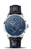 Glashütte Original - 1-65-01-26-12-35  PanoReserve Stainless Steel / Blue / Alligator / Folding