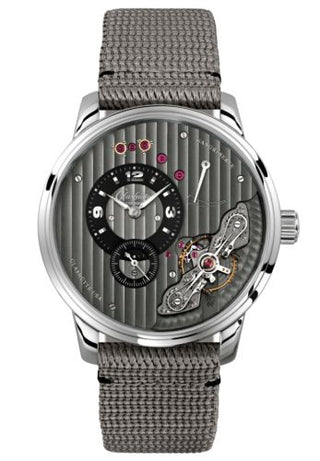 Glashütte Original - 1-66-06-04-22-36  PanoInverse Stainless Steel / Black / Alligator / Pin