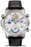 Glashütte Original - 1-89-01-03-03-04  Grande Cosmopolite Tourbillon Platinum / Silver