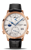 Glashütte Original - 1-89-02-01-05-30  Senator Cosmopolite Red Gold / Silver / Alligator / Folding