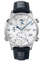 Glashütte Original Senator Excellence Panorama Date Red Gold / Silver / Alligator / Folding (1-89-02-03-02-01)