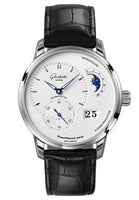 Glashütte Original PanoMatic Lunar Stainless Steel / Grey / Alligator / Folding (1-90-02-42-32-01)