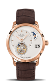 Glashütte Original - 1-93-02-05-05-05  PanoLunar Tourbillon Red Gold / Silver / Alligator / Folding