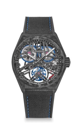 Zenith - 10.9000.4805/78.R916  Defy Fusee Tourbillon Full Carbon / Skeleton / Cordura