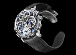 MB&F - 10.PL.BU  Legacy Machine Sequential Flyback Platinum