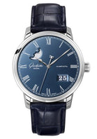 Glashütte Original Senator Cosmopolite White Gold / Silver / Alligator / Folding (100-04-05-12-30)