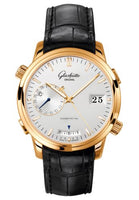 Glashütte Original Senator Panorama Date Moonphase Stainless Steel / Blue / Bracelet (100-13-01-01-01)