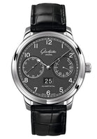 Glashütte Original Senator Chronometer Rose Gold / Silver / Alligator / Folding (100-14-02-02-04)