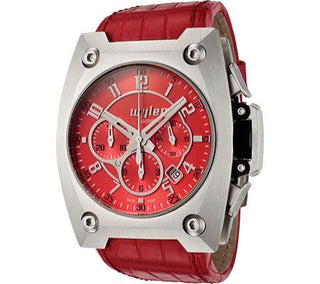 Wyler Geneve - 100.4.00.RE1.CR  Code-R Chronograph Red Dial